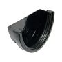 FloPlast Industrial/ Xtraflo Gutter External Stopend - 170mm Black