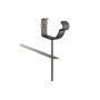 Lindab Steel Gutter Rise & Fall Bracket - 150mm Graphite