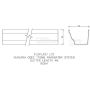 FloPlast Ogee Gutter - 110mm x 80mm x 4mtr Anthracite Grey