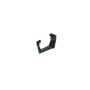 FloPlast Square Gutter Fascia Bracket - 114mm Black - Pack of 2
