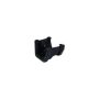 FloPlast Square to Ogee Right Hand Gutter Adaptor - Black