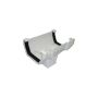 FloPlast Square Gutter Running Outlet - 114mm White