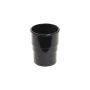 FloPlast Round Downpipe Socket - 68mm Black