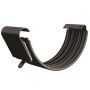 Lindab Steel Gutter Union - 100mm Black