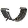 Lindab Steel Gutter Union - 150mm Graphite