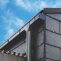 Lindab Rectangular Steel Gutter Fascia Bracket - 140mm Graphite