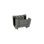 FloPlast Ogee Gutter Union Bracket - 110mm x 80mm Anthracite Grey