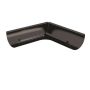 Lindab Steel Gutter Internal Angle 90 - 125mm Black