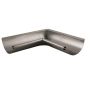Lindab Magestic Steel Gutter Internal Angle 90 - 125mm Galvanised
