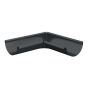 Lindab Steel Gutter Internal Angle 90 - 150mm Anthracite Grey