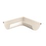 Lindab Steel Gutter External Angle 90 - 150mm Antique White