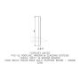 200mm White Soffit Board - 10mm x 5mtr