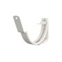 Lindab Steel Gutter Adjustable Fascia Bracket - 100mm Antique White