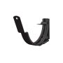 Lindab Steel Gutter Adjustable Fascia Bracket - 150mm Coffee Brown