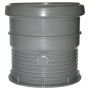 FloPlast Ring Seal Soil Drain Connector - 110mm Grey