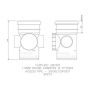 FloPlast Ring Seal Soil Access Pipe Single Socket - 110mm White