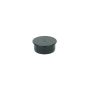 FloPlast Ring Seal Soil Socket Plug - 110mm Black - Pack of 2