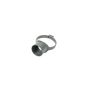 FloPlast Solvent Weld Soil Strap Boss - 110mm Grey