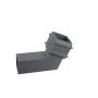 Cast Iron Square Downpipe Bend - 112.5 Degree x 100mm Primed