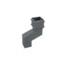 Cast Iron Square Downpipe Offset - 115mm Projection 100mm Primed