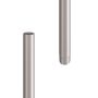 Lindab Steel Downpipe - 100mm x 3mtr Silver Metallic