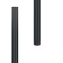 Lindab Steel Downpipe - 120mm x 3mtr Anthracite Grey