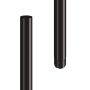 Lindab Steel Downpipe - 120mm x 3mtr Black