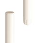 Lindab Steel Downpipe - 75mm x 3mtr Antique White