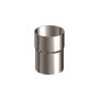 Lindab Magestic Steel Downpipe Connector - 120mm Galvanised