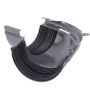 Galeco Steel Gutter External Adjustable Angle - 135mm Graphite Grey