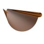 Galeco Steel Gutter - 135mm x 3mtr Copper Effect
