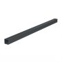Galeco Square Steel Offset Downpipe Kit Grey - 80mm Diameter