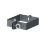 Galeco Square Steel Socket Downpipe Kit Grey - 80mm Diameter