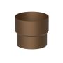 Galeco Steel Round Socket Downpipe Kit Copper Effect - 87mm Diameter