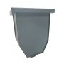 Galeco Steel Gutter Hopper - for 87mm Outlet Graphite Grey