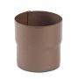 Galeco Steel Downpipe Connector - 87mm Copper Effect