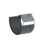 Galeco Steel Gutter Standard Shed Pack Apex Style Roof - 12x6 to 20x12 Graphite