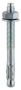 12mm x 100mm - Throughbolt Masonry Anchor - BZP - Bag of 12