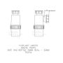 FloPlast Bottle Trap Anti-Syphon - 32mm White
