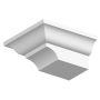 Dentil Block Exterior - 155mm x 75mm x 175mm White