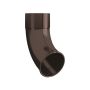Lindab Steel Downpipe Shoe - 100mm Coffee Brown