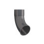 Lindab Steel Downpipe Shoe - 120mm Graphite