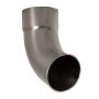 Lindab Magestic Steel Downpipe Shoe - 87mm Galvanised