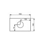 Lindab Magestic Steel Large Rectangular Water Hopper - 100mm Galvanised