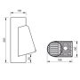 Lindab Steel Vandal Reinforced Leaf Trap - 102mm Matte Black