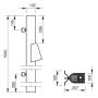 Lindab Steel Vandal Reinforced Pipe with Raised Leaf Trap - 102mm x 2mtr Black