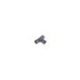 FloPlast Solvent Weld Waste Tee - 50mm Grey
