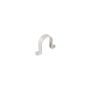 FloPlast Solvent Weld Waste Pipe Clip - 40mm White - Pack of 2