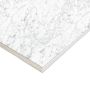 Laminate Wall Panel Tongue & Groove - 585mm x 2420mm x 11mm White Marble