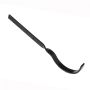 Cast Iron Half Round Gutter Side Rafter Bracket - 125mm Galvanised Black Painted